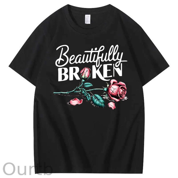 Beautifully Broken 100% Cotton T-Shirt