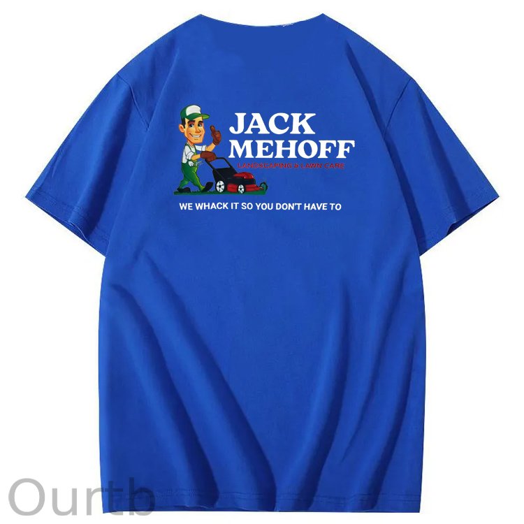 We Whack It So You Don't Have To  Pattern  Print 100%Cotton T-Shirt