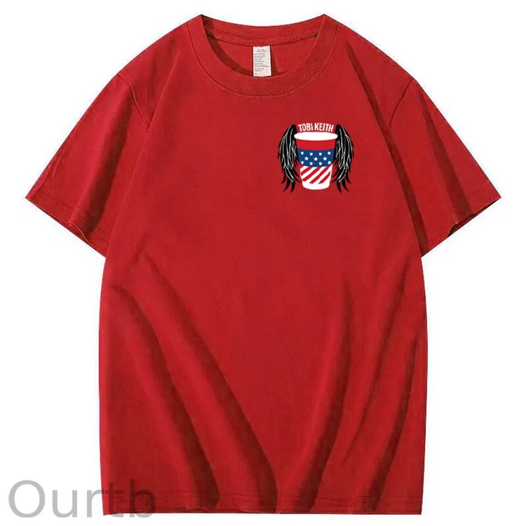 Put A Boot In Your Ass Pattern 100&Cotton Print T-Shirt