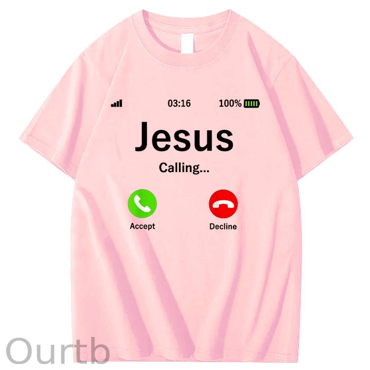 Jesus Calling Pattern100% Cotton T-Shirt