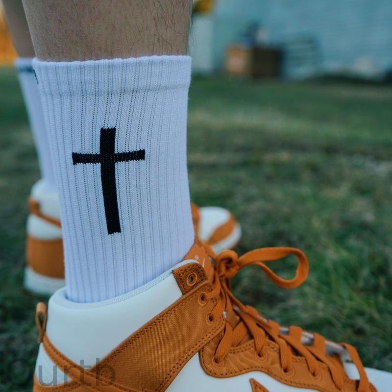 Christian Cushioned Crew Socks