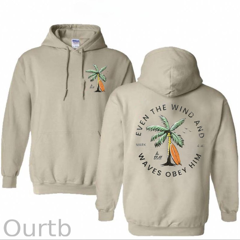 Be Still Pattern Print  100% 300g Cotton Classic Hoodie