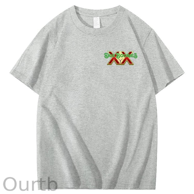 I Don't Always Drink Milk But When I Do I Prefer Dos Boobies Stay Thirsty My Friends Adult Discomfort Funny Art Pattern Print T-Shirt