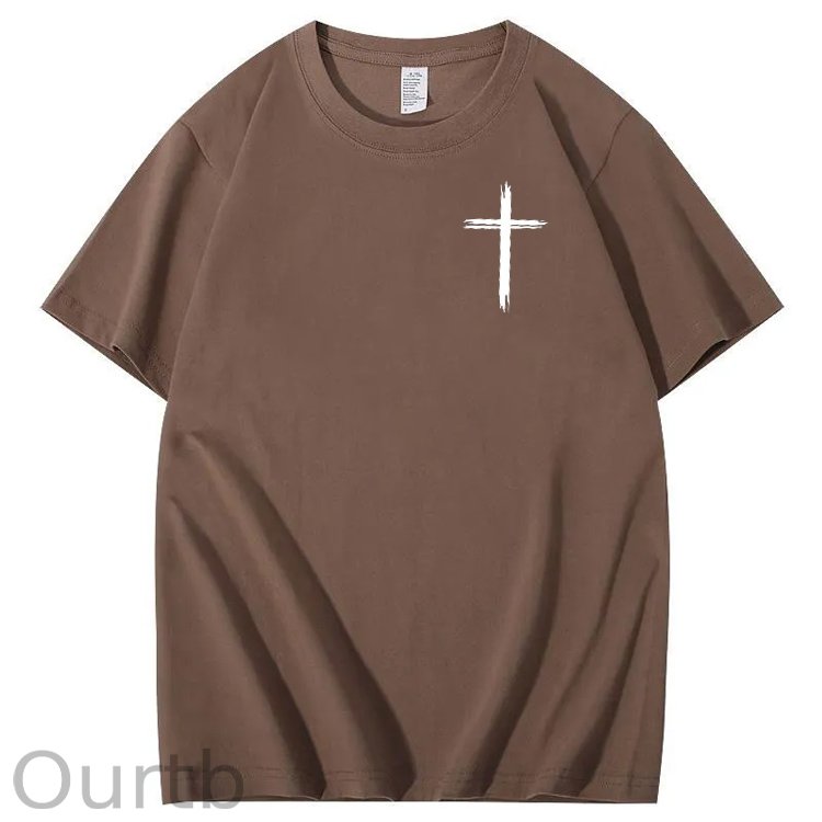Save Me Pattern Crew Neck T-Shirt