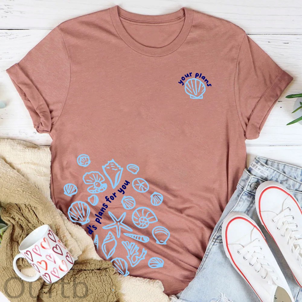 God's Plans Fot Your Pattern Round-Neck T-Shirt