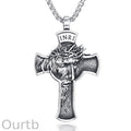 Vintage Casual Cross Faith Necklace 67614723TO