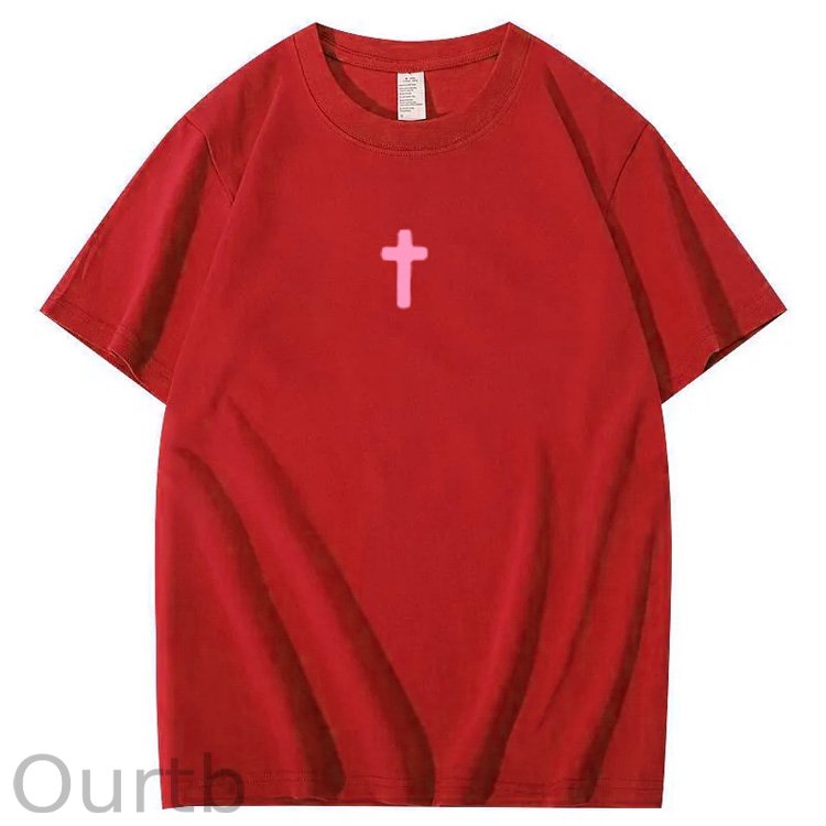 Jesus Saves  Pattern100% Cotton T-Shirt