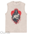 Funny Easter Jesus Christ Cotton Sleeveless Tank Tops