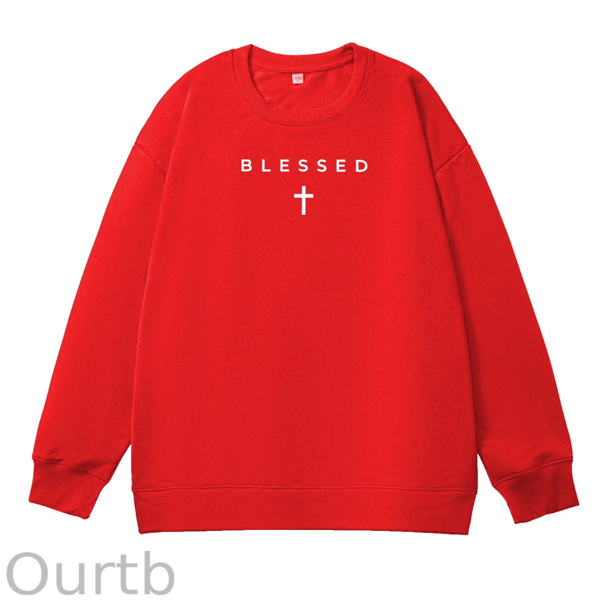 Cross Blessed 100% Cotton Sweatshirt