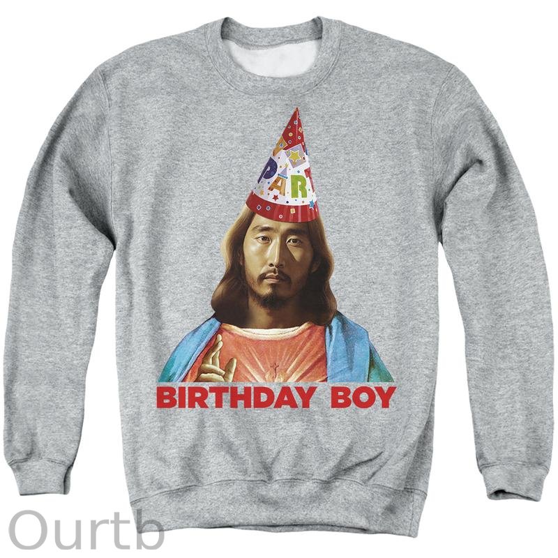 Jesus Birthday Boy Unisex Gift Adult Sweatshirts Christmas
